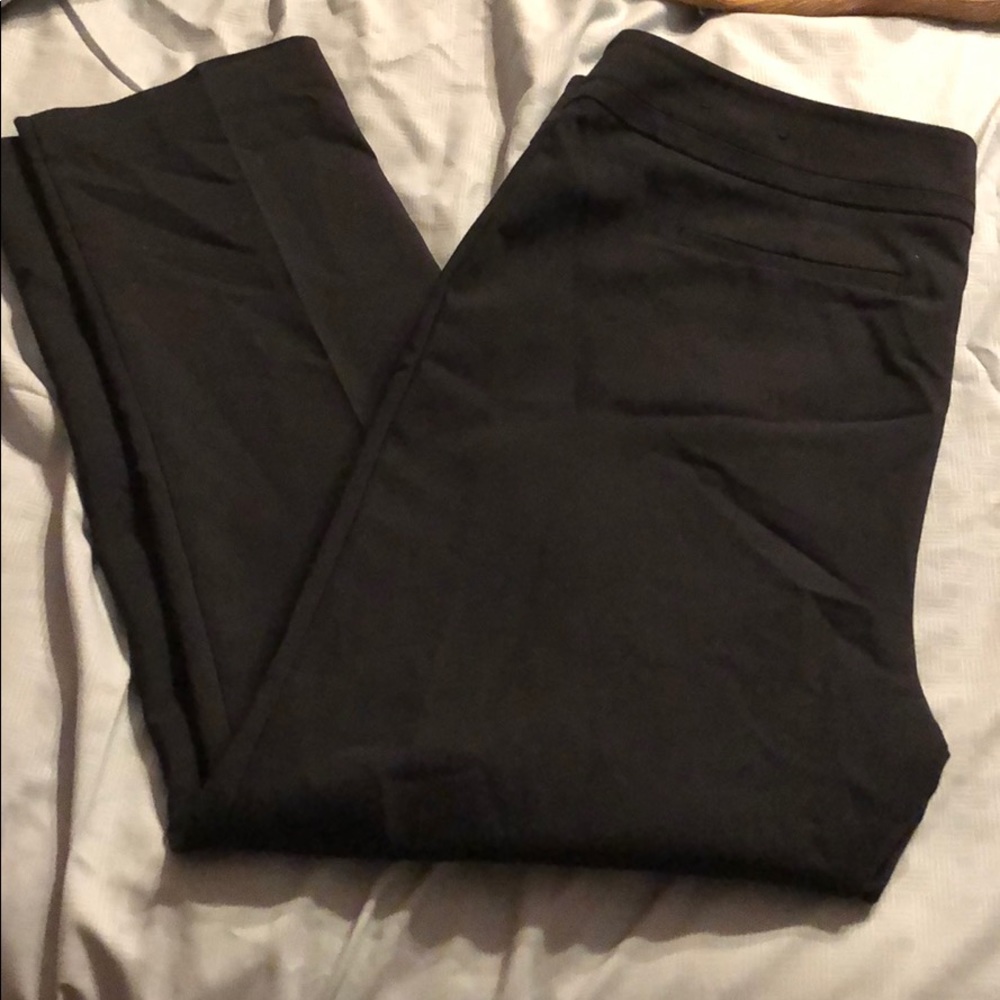 Ann Taylor Factory Black Pants size 16